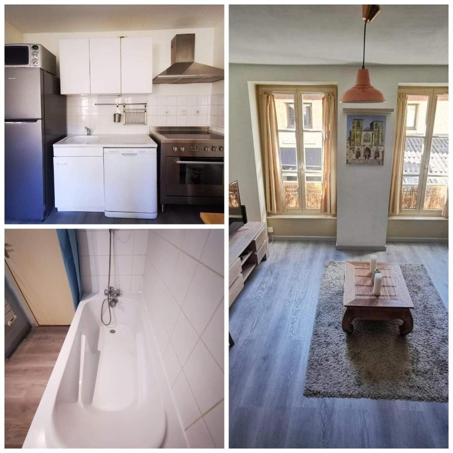 Appartement T2, plein centre, calme, 100m gare à Vienne  Extérieur photo