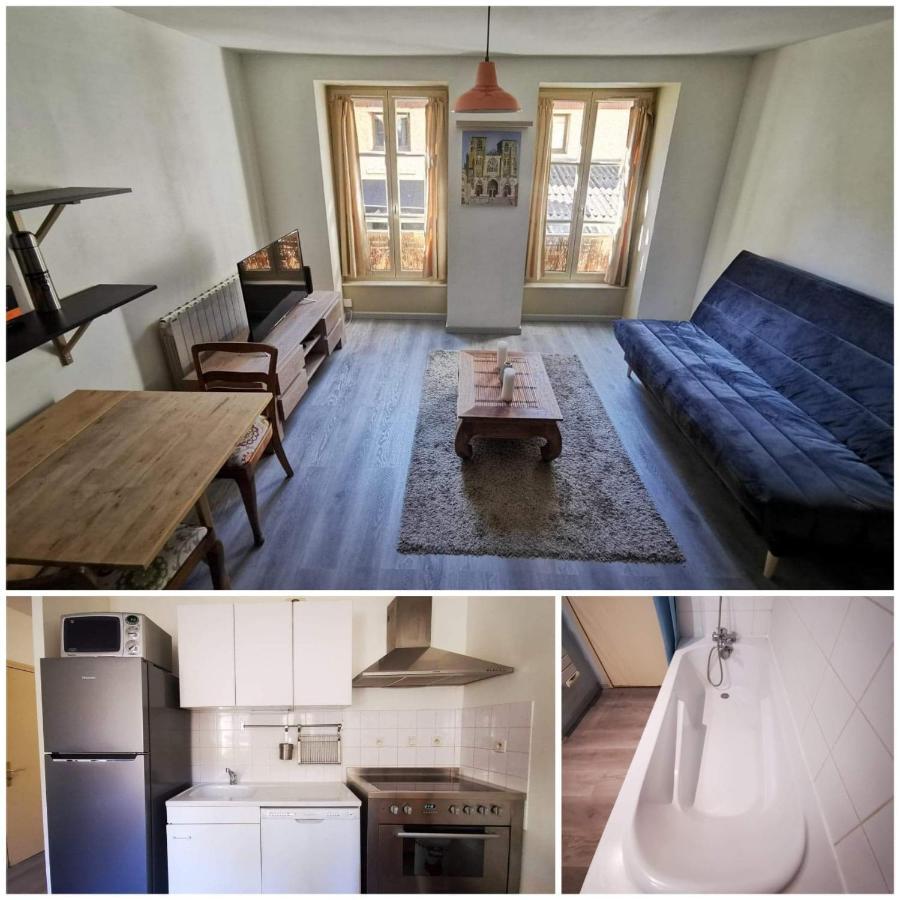 Appartement T2, plein centre, calme, 100m gare à Vienne  Extérieur photo